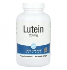 Lake Avenue Nutrition, Lutein, 20 mg, 360 Veggie Softgels (Discontinued Item)