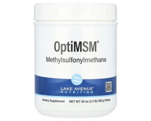 Lake Avenue Nutrition, OptiMSM® Flakes, 35 oz (992 g)