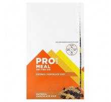 ProBar, Meal-On-The-Go, Oatmeal Chocolate Chip, 12 Bars, 3 oz (85 g) Each