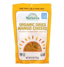 Natierra, Organic Dried Mango Cheeks, 8 oz (227 g)