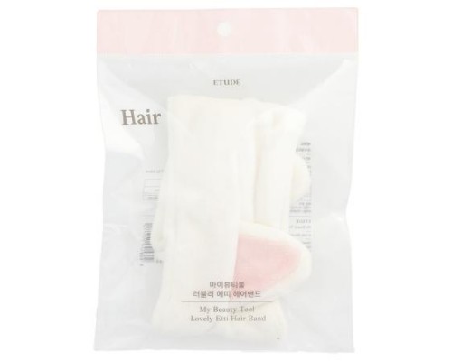 ETUDE, My Beauty Tool, Lovely Etti Hair Band, 1 Count ETUDE, My Beauty Tool, Lovely Etti Hair Band, 1 Count