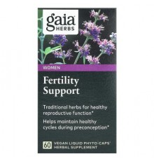 Gaia Herbs, Women Fertility Support, 60 Vegan Liquid Phyto-Caps