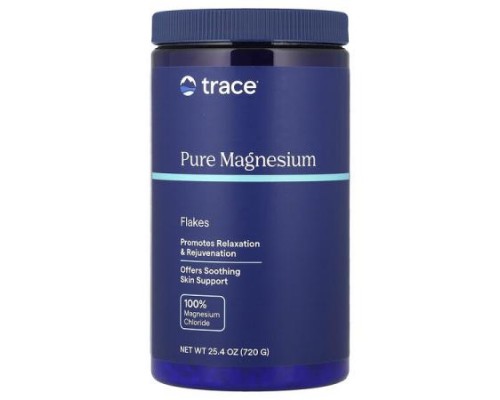 Trace, Pure Magnesium Flakes, 25.4 oz (720 g) Trace, Pure Magnesium Flakes, 25.4 oz (720 g)