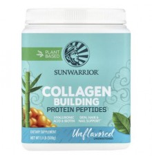 Sunwarrior, Collagen Building Protein Peptides, Unflavored, 1.1 lb (500 g)