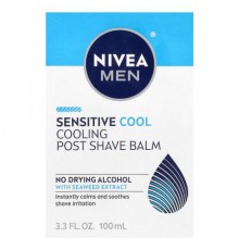 Nivea, Men, Sensitive Cooling Post Shave Balm, 3.3 fl oz (100 ml)
