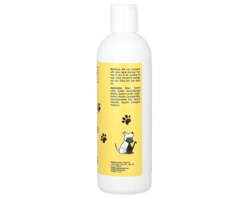 Charlie and Frank, Pet Shampoo, For Cats & Dogs, Eucalyptus, 16 fl oz (473 ml) Charlie and Frank, Pet Shampoo, For Cats & Dogs, Eucalyptus, 16 fl oz (473 ml)