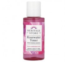 Heritage Store, Rosewater Toner, Moisturizing Essence , 2 fl oz (59 ml)