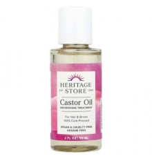 Heritage Store, Castor Oil, Nourishing Treatment, 2 fl oz (59 ml)