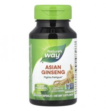 Nature's Way, Asian Ginseng, 50 Vegan Capsules (560 mg per Capsule)