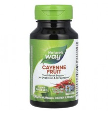 Nature's Way, Cayenne Fruit, 40,000 SHU, 100 Vegan Capsules