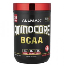 ALLMAX, AMINOCORE™ BCAA, Fruit Punch, 0.69 lbs (315 g)