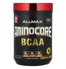 ALLMAX, AMINOCORE™ BCAA, Pineapple Mango, 0.76 lbs (345 g)