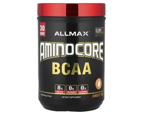 ALLMAX, AMINOCORE™ BCAA, Sweet Tea, 0.69 lbs (315 g) ALLMAX, AMINOCORE™ BCAA, Sweet Tea, 0.69 lbs (315 g)