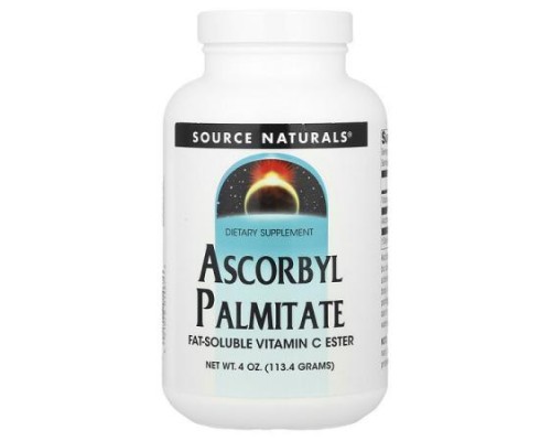 Source Naturals, Ascorbyl Palmitate, 4 oz (113.4 g) Source Naturals, Ascorbyl Palmitate, 4 oz (113.4 g)