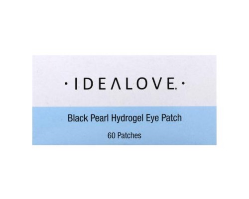 Idealove, Eye Admire Black Pearl Hydrogel Eye Patch, 60 Patches Idealove, Eye Admire Black Pearl Hydrogel Eye Patch, 60 Patches