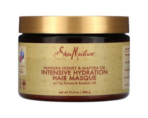 SheaMoisture, Manuka Honey & Mafura Oil, Intensive Hydration Hair Masque, 11.5 oz (326 g)