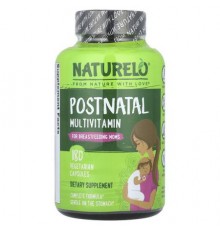 NATURELO, Postnatal Multivitamin for Breastfeeding Moms, 180 Vegetarian Capsules