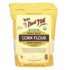 Bob's Red Mill, Organic Whole Grain Corn Flour, 22 oz (624 g)