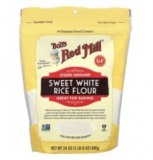Bob's Red Mill, Sweet White Rice Flour, 24 oz (680 g)