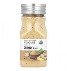California Gold Nutrition, Foods, Organic Ginger, Ground, 2 oz (56 g)