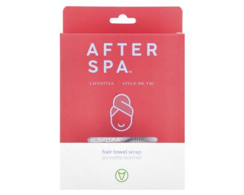 AfterSpa, Hair Towel Wrap, 1 Wrap AfterSpa, Hair Towel Wrap, 1 Wrap
