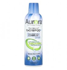 Aurora Nutrascience, Mega-Liposomal™ CoQ10/PQQ+, Organic Fruit, 16 fl oz (480 ml)