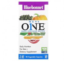 Bluebonnet Nutrition, Men's ONE, Whole Food-Based Multiple, 90 Vegetable Capsules