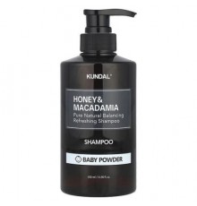 Kundal, Honey & Macadamia, Shampoo, Baby Powder, 16.9 fl oz (500 ml)