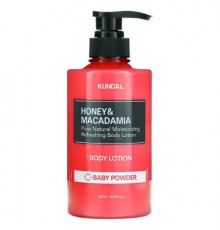 Kundal, Honey & Macadamia, Body Lotion, Baby Powder, 16.9 fl oz (500 ml)