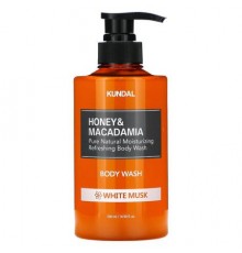 Kundal, Honey & Macadamia, Body Wash, White Musk, 16.9 fl oz (500 ml)