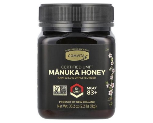 Comvita, Manuka Honey, UMF 5+, MGO 83+, 35.2 oz (1 kg) Comvita, Manuka Honey, UMF 5+, MGO 83+, 35.2 oz (1 kg)
