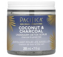 Pacifica, Coconut & Charcoal, Underarm Detox Scrub, 7 fl oz (205 ml)