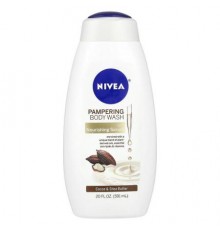 Nivea, Pampering Body Wash, Cocoa & Shea Butter, 20 fl oz (591 ml)