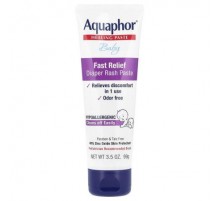 Aquaphor, Baby, Fast Relief Diaper Rash Paste, 3.5 oz (99 g)