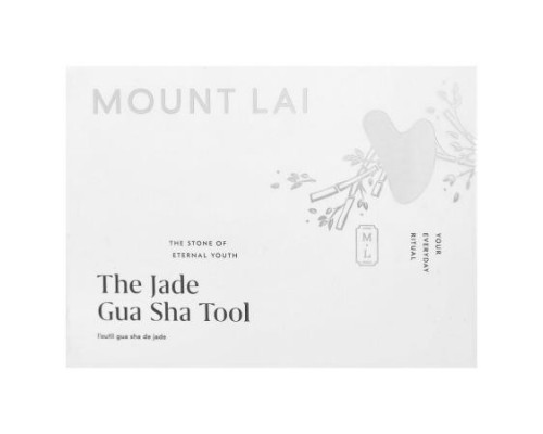 Mount Lai, The Jade Gua Sha Tool, 1 Tool Mount Lai, The Jade Gua Sha Tool, 1 Tool