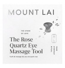 Mount Lai, The Rose Quartz Eye Massage Tool, 1 Tool