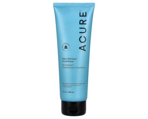 ACURE, Daily Workout Conditioner, For Deep-Cleaning, Watermelon Fruit and Blood Orange, 8 fl oz (236 ml) ACURE, Daily Workout Conditioner, For Deep-Cleaning, Watermelon Fruit and Blood Orange, 8 fl oz (236 ml)