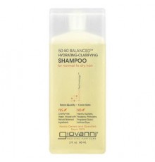 Giovanni, 50:50 Balanced™, Hydrating-Clarifying Shampoo, For Normal to Dry Hair, 2 fl oz (60 ml)